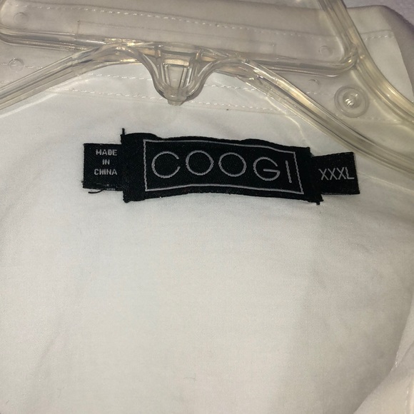 Coogi white short sleeve logo shirt XXXL - Picture 5 of 8